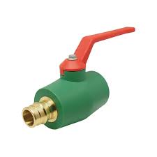 1516PAB PP-RCT Ball Valve - RED-WHITE VALVE CORP.