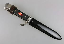 The plated blade on this one looks great! Hj Fahrtenmesser Mit Devise Blut Und Ehre Fruhe Fertigung Des Herstellers Anton Lot 615 Art Antiques Militaria At Auktionshaus Konigstein Gmbh Auction Fr English