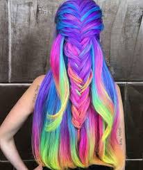 28 Rainbow Hair Colors Ideas Rainbow Hair Color Cool Hair Color Hair Styles