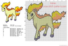 Needlework embroidery stitches diy cross stitch stuffed animal patterns cross stitch bird cross stitch numbers. Ponyta Pokemon Number 077 First Generation Free Cross Stitch Pattern Free Cross Stitch Patterns Simple Unique Alphabets Baby