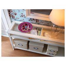 Practical storage space underneath the table top. Liatorp Console Table White Glass 133x37 Cm Ikea