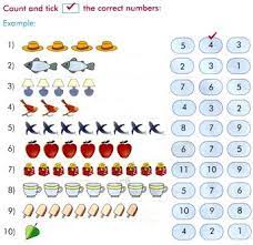 These worksheets will also give kids practice in the basic skill of writing numbers. Counting Objects Worksheets Math Counting Games Counting Practice Free