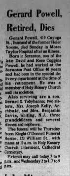 Gerald Powell dies