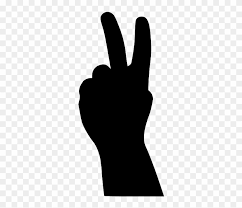 Check spelling or type a new query. Hand Peace Gesture Fingers Hand Black Peace Sign Hand Free Transparent Png Clipart Images Download