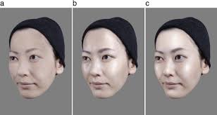 Human brain activity reflecting facial attractiveness from skin reflection 