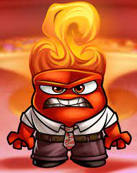 How To Draw Anger From Inside Out Step By Step Disney Characters Cartoons Draw Cartoon Characters Free Funny Drawings Disney Drawings Animated Characters