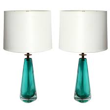 A Pair Of Signed Venini Art Glass Table Lamps 1stdibs Com Art Glass Table Lamp Lamp Glass Table Lamp