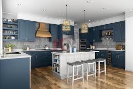 Imperial Blue Kitchen Blue Kitchen Cabinets Kitchen Cabinet Kings Beautiful Kitchen Cabinets