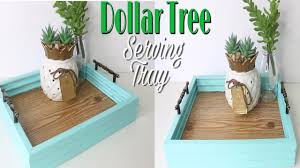 .dimensions of diy pallet ottoman tray which can easily be used for coffee brewing purposes on the couch sided ottoman. Dollar Tree Diy Faux Wood Tray Diy Serving Tray Youtube