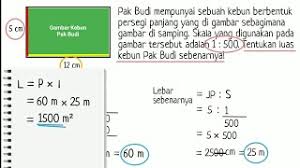 Check spelling or type a new query. Cara Menghitung Luas Sebenarnya Contoh Soal Skala Youtube