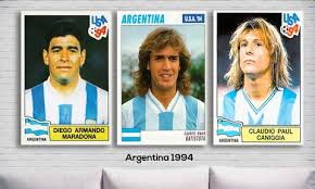Before the world cup began however the colombians found themselves in a problematic situation. Cuadros Triptico Figuritas Argentina 1994
