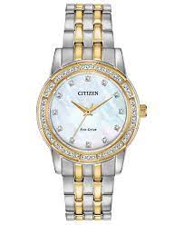 Shop citizen steel watches at jcp®. Citizen Eco Drive Women S Silhouette Two Tone Stainless Steel Bracelet Watch 31mm Reviews All Fine Jewelry Jewelry Watches Macy S