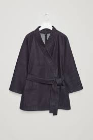 Cos Denim Kimono Blazer Japanese Minimalist Fashion Kimono Fashion Clothes