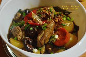 Kalau menggunakan daging batang pinang, goreng sekejap jer pun dah lembut dagingnya. Amie S Little Kitchen Ayam Masak Sos Tiram