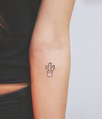 Pin By Tamara Yolotzin On Tattoos Cactus Tattoo Cactus Tattoo Small Tattoo Designs Tumblr