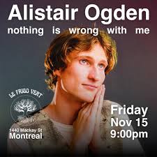 This Friday! Check out his standup routine:  https://www.youtube.com/watch?v=eaw24yg3xyE&t=29s
