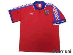 Czech Republic Euro 1996 Home Shirt
