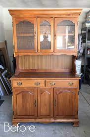 See my complete tutorial for painting furniture with chalk paint here. 60 Thrift Store Hutch Makeover Confessions Of A Serial Do It Yourselfer