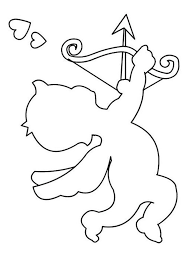 Printable Cupid Coloring Pages Di 2020