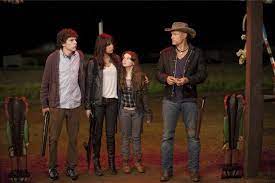Still Of Woody Harrelson Jesse Eisenberg Abigail Breslin And Emma Stone In Zombieland Zombieland Zombieland Movie Tallahassee Zombieland