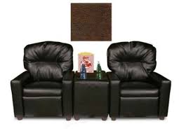 Amazon Com Theater Seating Leather Kids Recliner Chair Upholstery Pecan Brown Leather Furniture Decor Kids Recliners Kids Recliner Chair Recliner Chair