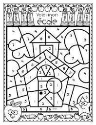 French Colour By Number School French Lessons French Teaching Resources Teaching French