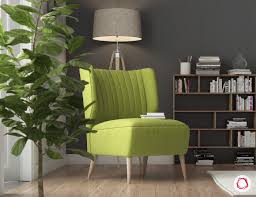 Going Green Lime Green Accent Chair Plants Living Room Decor Interior Dream Home Design
