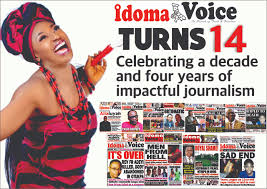 IDOMA VOICE turns 14: Celebrating a decade and four years of impactful  journalism- Idoma Voice