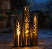 Luminary Pillars - Large - Steel – Northern Forge, LLC