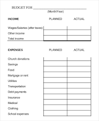 Money worksheets including making change, counting coins, comparing money and printable money pdf pages for first grade, second grade or third the making change worksheets combine these concepts with simple decimal subtraction of monetary values. 14 Simple Budget Worksheet Templates Pdf Doc Free Premium Templates