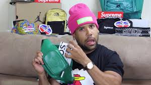 How to spot supreme waist bag ss18 fake vs. Supreme Ss18 Waist Bag Week 9 Lacoste Colab Youtube