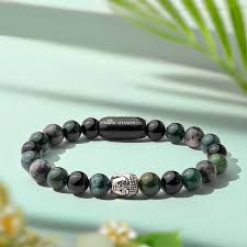 Buddha Stones Ruby Zoisite Connection Bracelet
