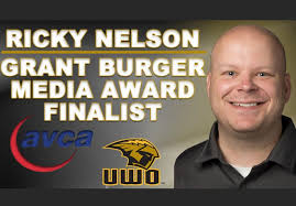 UW-Oshkosh's Nelson Named AVCA Grant Burger Media Award Recipient