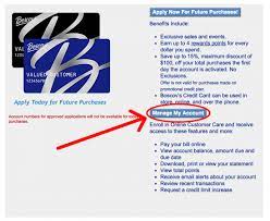 If you have a boscov's credit card, you can manage it on your computer or mobile phone by simply registering an online account. Boscov S Credit Card Login Make A Payment