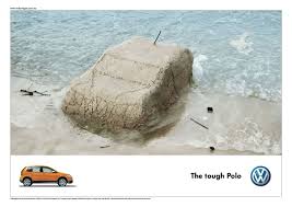 The volkswagen group with its headquarters in wolfsburg, germany is one of the world's leading manufacturers of automobiles and commercial vehicles. Print Advert By Sandcastle Ads Of The World