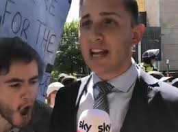 Un-Australian Pests!" Anti-Racing Protesters Abuse & Jostle Sky News  Reporter Ahead Of Today's Cup