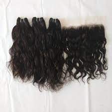 Wet and wavy human hair deep wave 3 bundles with closure. Natural Single Donor Deep Wave Human Hair For Personal Rs 3600 Pack Id 4349957430