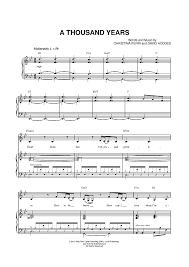 Birdy Skinny Love Chords Piano A Thousand Years Sheet Music Online Sheet Music Violin Sheet Music