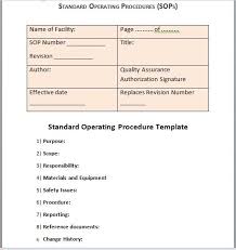 Sop is listed in the world's largest and most authoritative dictionary database of abbreviations and acronyms. Sop Templates 29 Standard Operating Procedure Template Standard Operating Procedure Standard Operating Procedure Examples