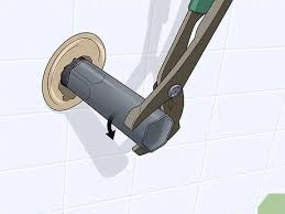 I have a single handle moen tub faucet that i'm trying to do some work on. How To Change A Bathtub Faucet 14 Steps Wikihow