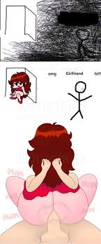 friday night funkin, anon, girlfriend (friday night funkin), h0urglass ( artist), 1boy - Rule 34 World