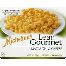 At my local market, they're usually on sale for.85 cents! Michelinas Lean Gourmet Macaroni Cheese Frozen Foods Rastelli Market Fresh