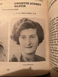 Mums photo (Rae Moore nee Edwards) of June Porter who married Jim Cragg.