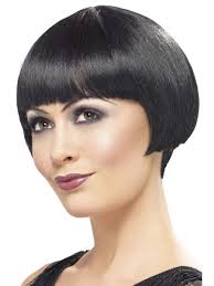 Straight 1920s & 1930s Costume Wigs Hair
