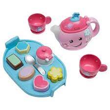 Fisher Price Laugh And Learn Sweet Manners Tea Set Play Tea Set Toddler Gifts Preschool Toys
