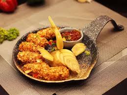 Signature dish presentation