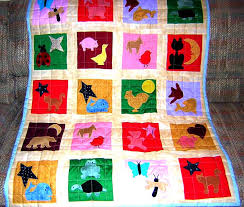 Fall is in the air and this beautiful quilt is perfect for it. Animal Applique Quilt Pattern Fun Free Applique