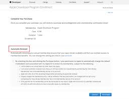 Confirmation and payment for your apple developer program membership. Creating An Ios Developer Account Step By Step Guide Appmachine Help Center