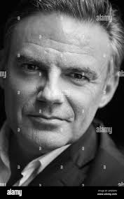 Eric Brunet, journaliste français. Paris, décembre 2013 Photo Stock