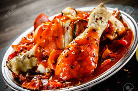 Full guide on how to boil chicken legs.step by step instructions with all details.simply take 1 kg of chicken legs and add them into a utensil with 2.5 liter. Boiled Chicken Drumsticks With Tomato Sauce Stock Photo Picture And Royalty Free Image Image 94039953